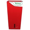 Image de Pot de fleurs carré - RIVIERA - Eva New - Plastique - 37 x 37 x H 685 cm - 69 L - Rouge