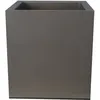 Image de Bac à fleurs RIVIERA Granit - 395x395x445 cm - Gris - Avec réserve deau - 38 L