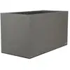 Image de Bac a fleurs - riviera - granit - 80x40 cm - gris