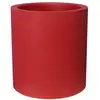 Image de Pot rond riviera bac granit 40 cm rouge double paroi 834156