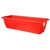 Image de RIVIERA Jardinière rectangulaire Grande Evolution 69cm - Contenance 18l - Rouge