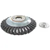 Image de Tête brosse métallique pour débroussailleuse ø 150 mm - JARDIN PRATIQUE - À partir de 30 cc - Gris - Nettoyer