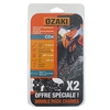Image de Lot De Deux Chaînes De Tronçonneuse Ozaki Sous Coque Semi Carrée: 3/8''lp 050'' (1,3mm) 50 Entraîneurs ( E50 )