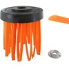 Image de Tête plastique brosse fil nylon pour débroussailleuse toutes cylindrées