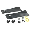 Image de Couteaux Adaptable Pour Tondeuse Victa Pro 550, Super 600. Rempalce Origine Ca09276s - L: 167mm, Alésage: 15mm.
