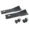 Image de Couteaux Origine Pour Tondeuse Masport / Morisson Référence: 767157 - L: 152mm, Alésage: 13mm