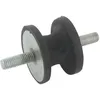 Image de Silent bloc universel modèles Diabolo - diamètre 40mm - L 30mm - Filet M8 - Longueur filet 19mm