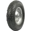 Image de Roue sur roulement avec pneumatique 480 / 400 x 8 - 2 plis pour notre remorque XBILDT1002 - Ø: ext: 385mm Long moyeu: 7660mm - alé
