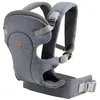 Image de MAÏKA Porte-bébé confort plus gris naissance à 15 kg 3 positions possibles