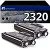 Image de Pack 2 Toners Compatibles Brother Tn-2320 Noir