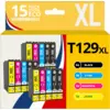 Image de 123consommables - T1295 - Cartouches Encre Compatible Avec Epson T1295 Pour Stylus Sx525wd Sx535wd S