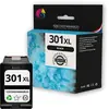 Image de 123consommables - 301 Xl - Cartouches D'encre Remplacement Pour Cartouche Hp 301 Noir Pour Encre Hp