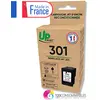 Image de Uprint Cartouche D'encre Remanufacturée Hp 301 Noire   Remplace Ch561ee   Fabriquée En France