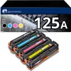 Image de 123consommables - 125a - Toner Compatible Avec Hp 125a Cb540a Cb541a Cb542a Cb543a Pour Hp Laserjet