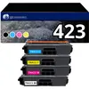 Image de Pack 4 Toners Compatibles Brother Tn-423