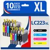 Image de 123consommables - Lc223 - Cartouche D'encre Pour Brother Lc 223 223xl Pour Brother Mfc-j4420dw Mfc-j