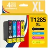 Image de 123consommables - T1285 - Cartouches D'encre Compatible Avec Epson T1285 Renard - Pour Epson Stylus