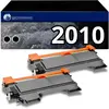 Image de Packtoner Compatible Avec Brother Tn-2010 Xl, 2 Toners Noir