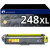 Image de 123consommables - Tn248 - Toner Compatibles Avec Brother Tn248y Jaune Pour Dcp-l3520cdw Dcp-l3520cdw