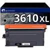Image de 123consommables - Tn-3610xl Toner Compatible Avec Brother Tn3610 Xl Hl-l6410dn, Mfc-l6910dn