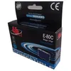 Image de Cartouche dencre cyan PREMIUM UPRINT compatible E-80C - 11ml - Garantie 3 ans