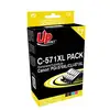 Image de Canon Cli-571 Pack De 5 Cartouches Compatibles C-571xl Upprint