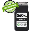Image de Cartouche Compatible Canon Pg-560 Xl Noir Sans Niveau Encre