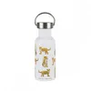 Image de Gourde enfant inox Les Jaguars - Petit Jour - blanc - 500 ml