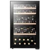 Image de Cave à vin de service - Climadiff - CEPAGE52F - 52 bouteilles - 1 zone - noir - 495 x 596 x 835 cm - Classe F - 37 dB