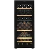 Image de Cave à vin de service - Climadiff - CEPAGE108DZ - 108 bouteilles - 2 zones - noir - 495 x 596 x 1216 cm - Classe G - 38 dB