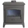 Image de Godin - poêle à bois fonte 10kw 389143 - le fonteval 389143