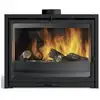 Image de Godin - insert à bois 10kw anthracite 660210 - modane 75-f 660210