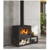Image de Poêle à Bois - GODIN - Tobias - 7 kW - Rdt 7653% - Bûches 50 cm