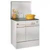 Image de 240162000010-cuisinière Bois Arpège 75cm 10kw Buches 50cm Blanc Godin - 240162blanc