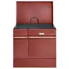 Image de 240163000855-cuisinière Bois Arpège 85cm 10,5kw Buches 50cm Carmin Dess Godin - 240163carminpoli