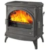Image de Godin Poêle à bois fonte 11kw noir - 366201PEINTANTH