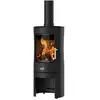 Image de Godin - poêle à bois 8kw noir 388154anth - mirande 2 388154ANTH