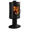 Image de Godin - poêle à bois 8.5kw mazamet 2 388155 anthracite 388155anth - 388155ANTH