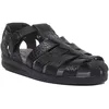 Image de Sandale en cuir noire pour homme - MEPHISTO - Sam - Confortable et antidérapante