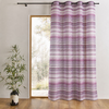 Image de Voilage Organza Tissé À Rayures Horizontales Et  illets