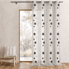 Image de Voilage Organza Fils Coupés Motif Ronds