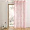 Image de Voilage à gros pois ton sur ton Rose Boudoir 140x240 cm