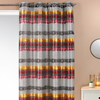 Image de Rideau Ethnique En Jacquard À Rayures Horizontales