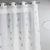 Image de Voilage En Étamine Brodée