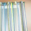 Image de Voilage En Organza Jacquard À Rayures Verticales Colorées