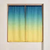Image de Paire de voilages à dégradé de couleurs Vert 60x 135 cm