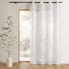 Image de Voilage Organza Jacquard Motif Ronds