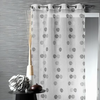 Image de Voilage Homemaison 240 X 140 Cm Noir 100% Polyester Brodé
