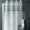 Image de Voilage - GRIMAUD - Taupe - 140x260cm - Polyester -  illets carrés 4cm