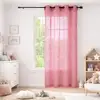 Image de Voilage Rose Grande Largeur